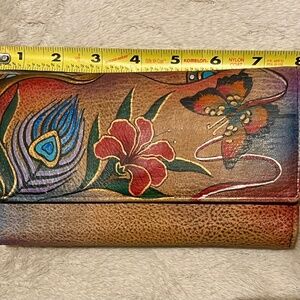 Anuschka wallet butterfly